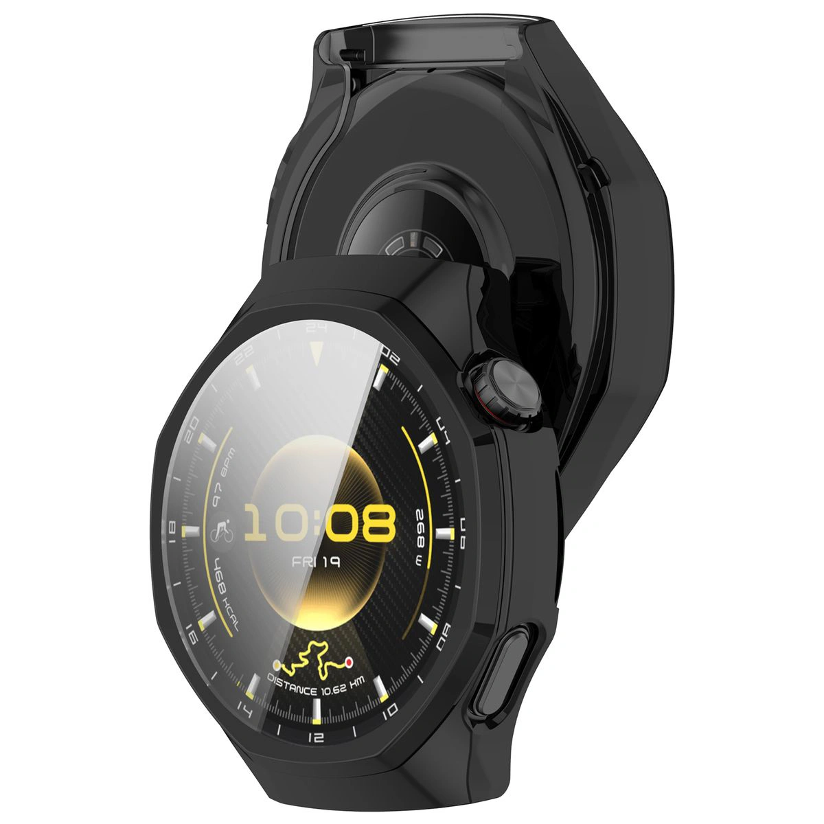 Front oraz przód etui Bizon Case Watch Felipe dla Huawei Watch GT6 Pro 46 mm